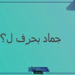 أسماء جماد بحرف اللام ل ومعلومات عن الجماد يبدأ بحرف ل