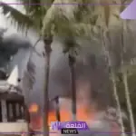 شاهد.. سقوط طائرة برازيلية وضحايا وخسائر بالجملة 