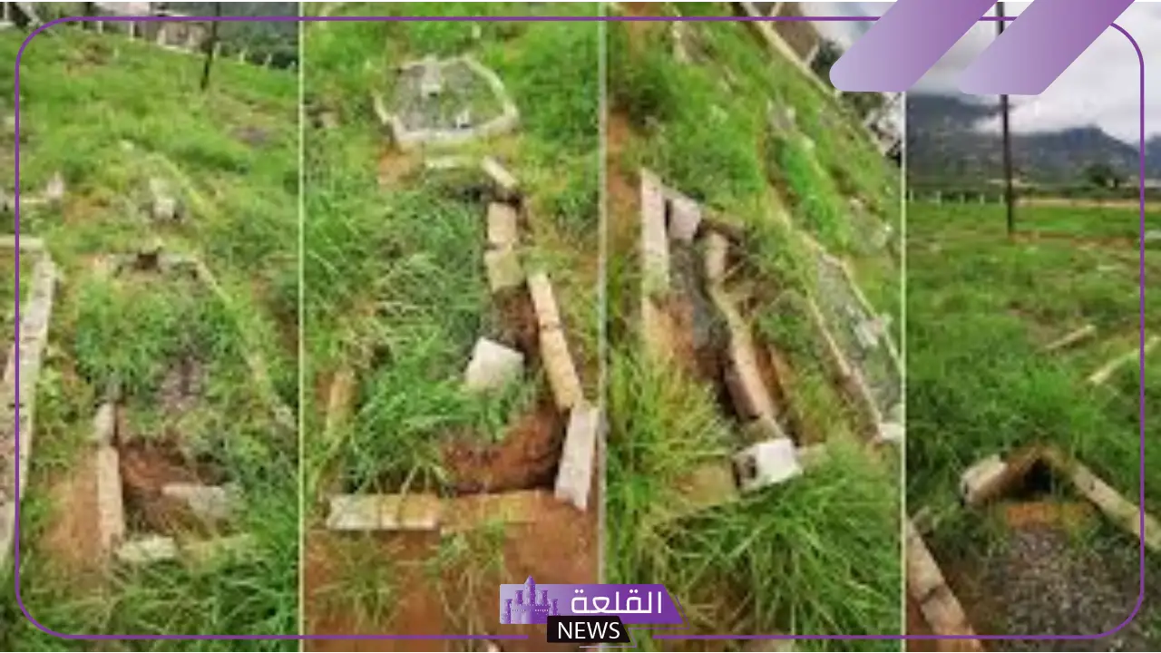 القبور انهارات.. الأمطار في جازان تؤدي لانهيارات قبور العارضة