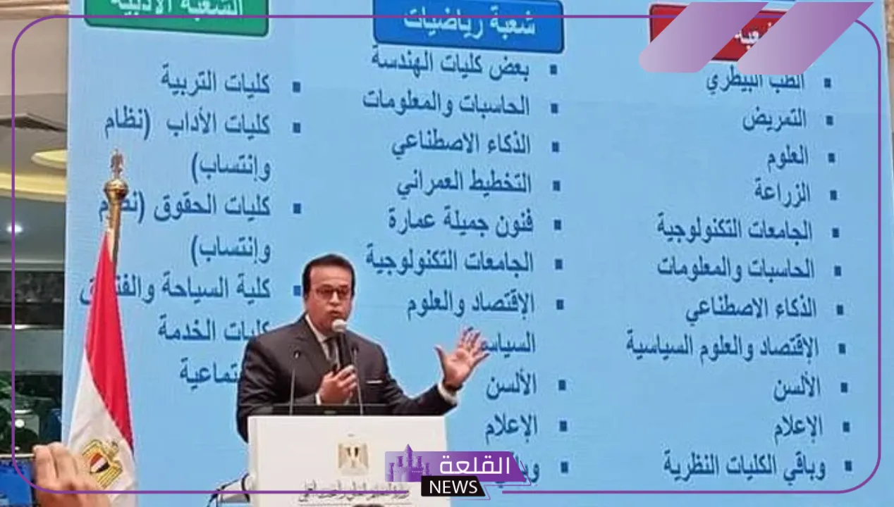 المرحلة الثانية.. تنسيق كلية الحاسبات والمعلومات في مصر 2024 5 نتيجة تنسيق المرحلة الأولى ووجود أماكن شاغرة في كلية الحاسبات والمعلومات