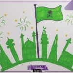 شاهد.. رسمه عن اليوم الوطني رائعة ورسومات مميزة