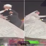 أغرب فرح هتشوفه.. عروسان في مصر يثيران الجدل بالرقص على كاشيك