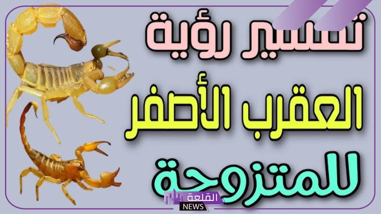 تفسير حلم العقرب الصفراء للرجل في المنام لابن سيرين 6 العقرب الأصفر للمتزوجة في الحلم ماذا يعني