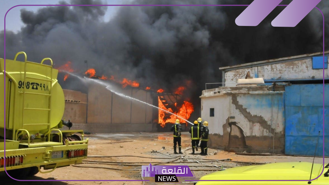 خسائر حريق سوق جدة