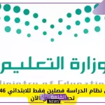 وزارة التعليم.. حسم حقيقة الأمر الملكي بتغيير نظام الدراسة للطلاب في المرحلة الابتدائية