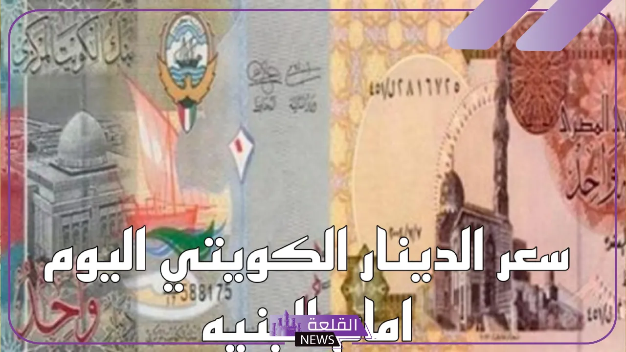 الدينار بكام؟ سعر شراء وبيع الدينار الكويتي أمام الجنيه المصري اليوم الإثنين 2 سبتمبر 