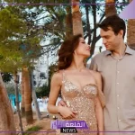 للمرة الثانية.. مايا رعيدي تحتفل بزفافها بفستان راقي