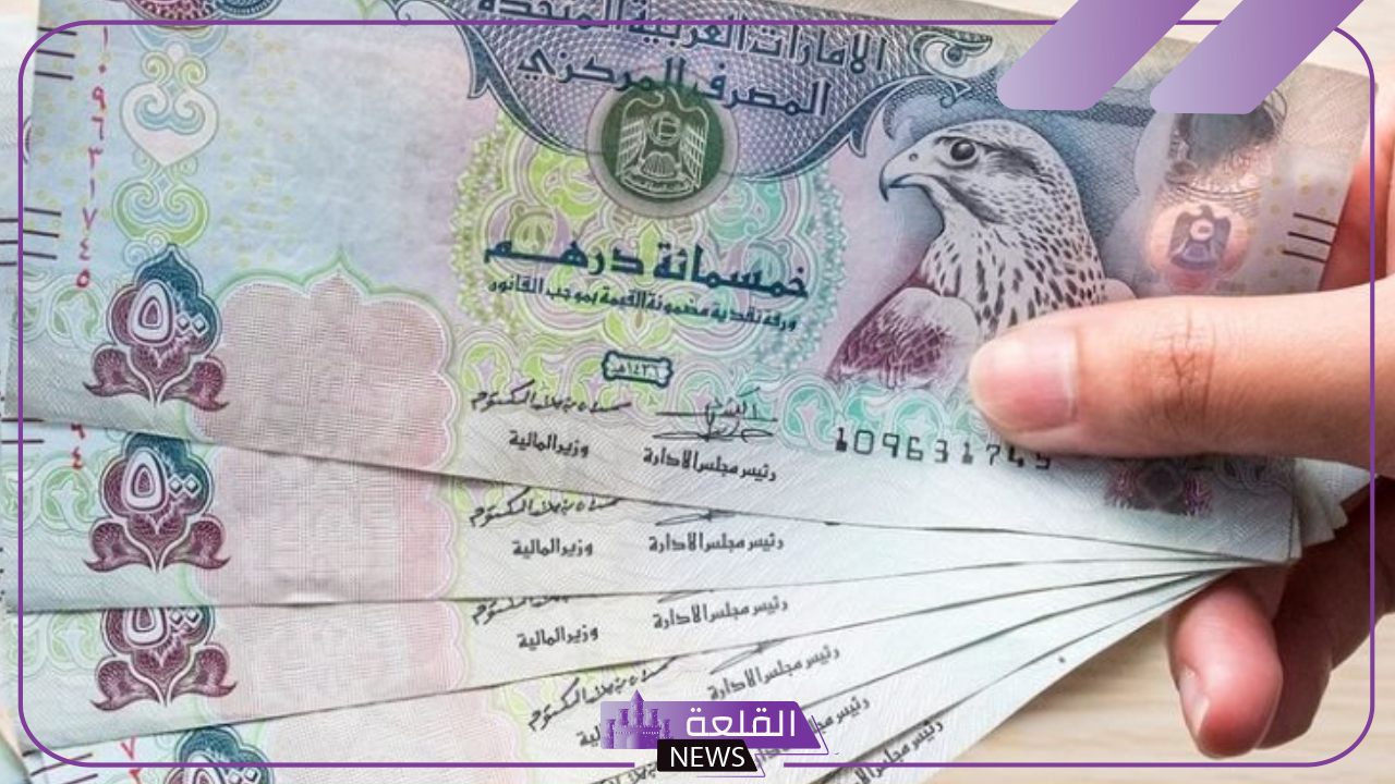 أسعار الدرهم.. سعر بيع وشراء الدرهم الإماراتي أمام الجنيه المصري اليوم الأحد 20 أكتوبر 2024 في البنوك