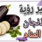 تفسير حلم أكل الباذنجان في المنام لابن سيرين للمتزوجة والرجل