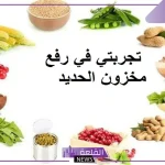 تجربتي في رفع مخزون الحديد عالم حواء