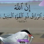 تجربتي مع إن الله هو الرزاق ذو القوة المتين كاملة