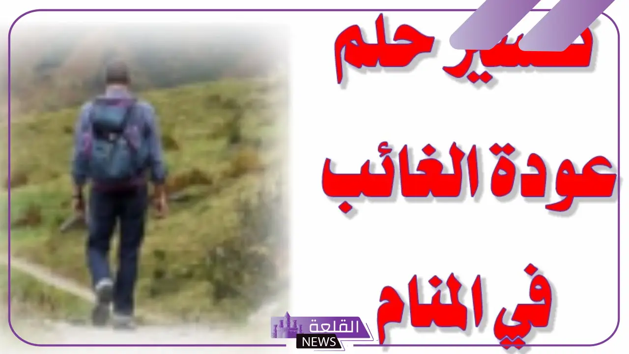 تفسير حلم رؤية الغائب في المنام لابن سيرين والنابلسي 5 رؤية الغائب في المنام للعزباء