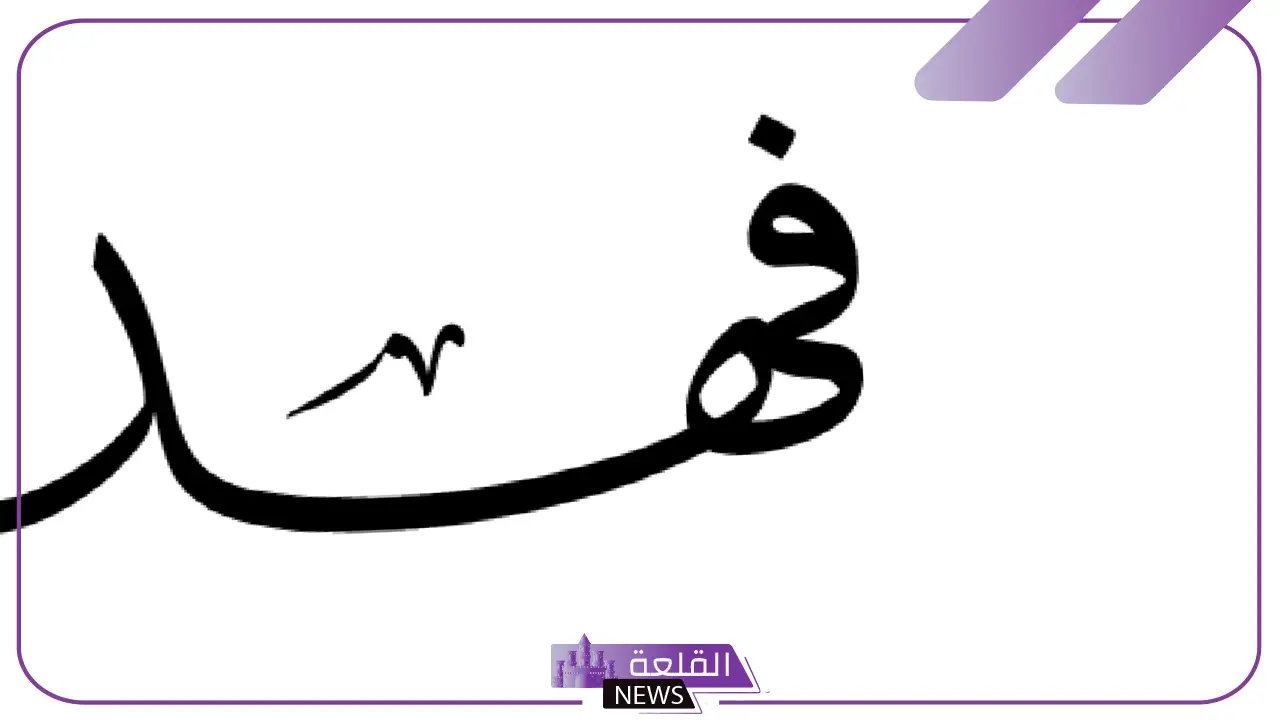 معنى اسم فهد في المنام لابن سيرين وابن شاهين.. رمز اسم فهد في المنام 6 اسم فهد للمتزوجة