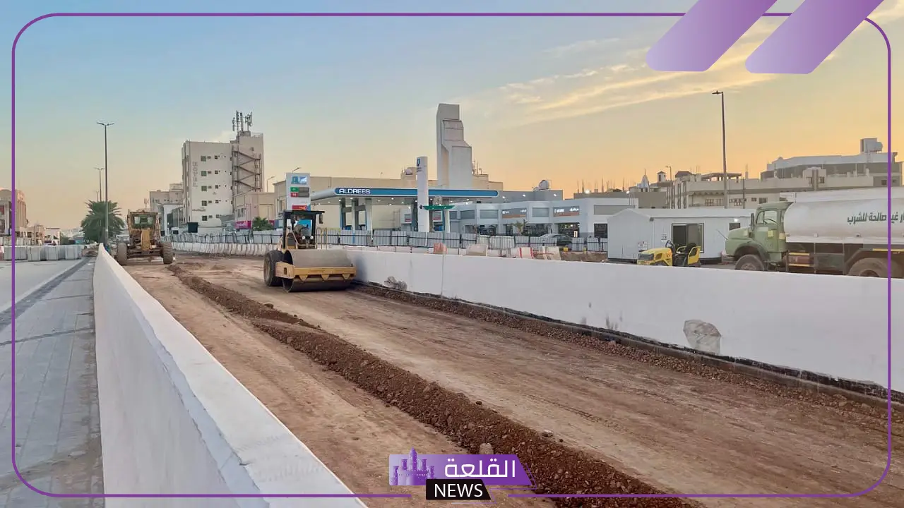 شاهد.. بدء استكمال الأعمال الأخيرة في مشروع نفق الحزام بالمدينة