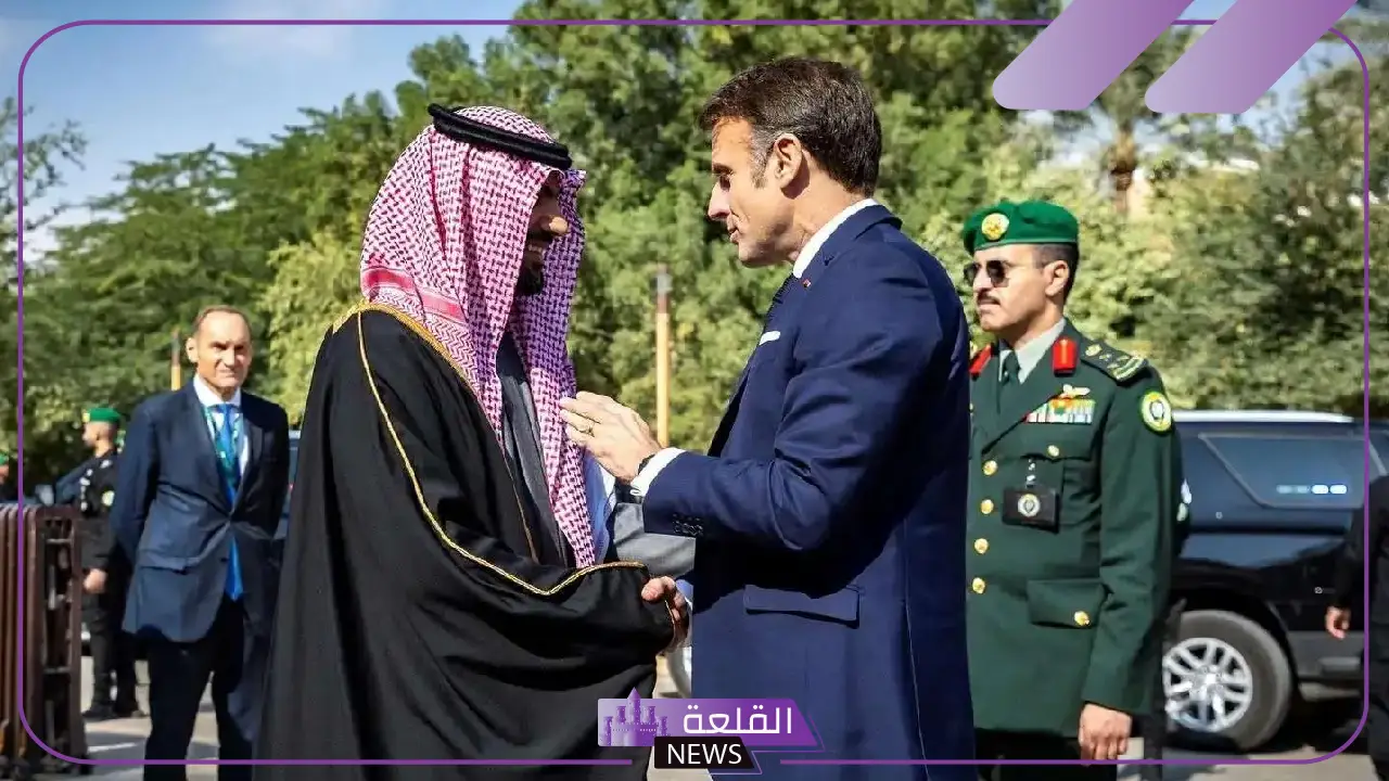 ماكرون يتجول في حي الطريف تحفة معمارية تاريخية في الدرعية