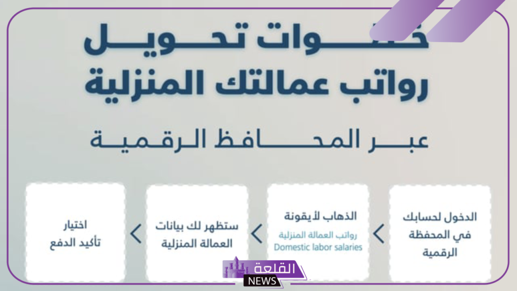 بدءًا من يناير 2025.. قرار إلزامي بتحويل رواتب العمالة المنزلية عبر المحافظ الرقمية 5 إلزام تحويل رواتب العمالة المنزلية عبر المحافظ الإلكترونية