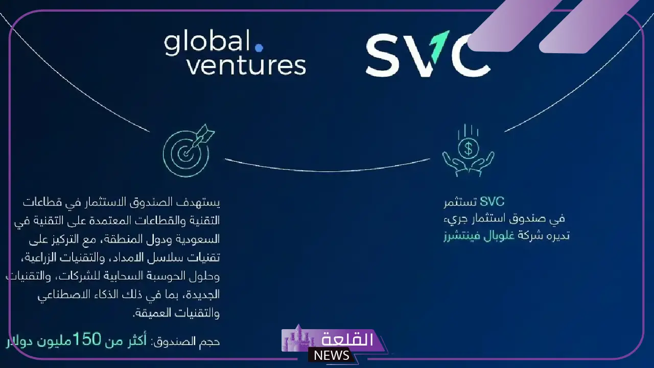 شاهد.. السعودية للاستثمار الجريء تبدأ الاستثمار في صندوق قيمته أكثر من 150 مليون دولار 5 السعودية للاستثمار الجريء تستثمر في صندوق بقيمة تتجاوز 150 مليون دولار