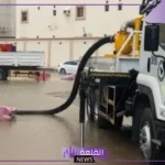للتعامل مع الأمطار.. أمانة جدة تبذل قصارى جهدها للتعامل مع السيول