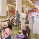 شاهد.. أمير المدينة المنورة في زيارة لحلقات تحفيظ القرآن الكريم والمتون العلمية بالمسجد النبوي الشريف