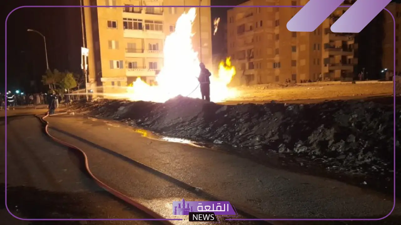 شاهد.. حريق وانفجار غاز الخانكة والبترول تعلن السيطرة 5 حريق وانفجار في غاز الخانكة.. البترول تعلن السيطرة الكاملة