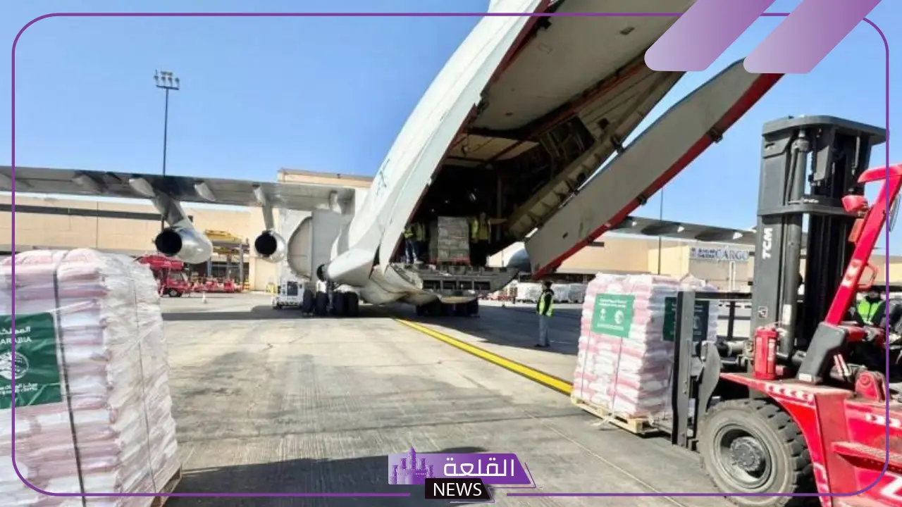 في إطار التعاون.. وصول الطائرة السعودية الإغاثة الخامسة إلى سوريا 5 إطلاق جسر جوي من الرياض لدمشق