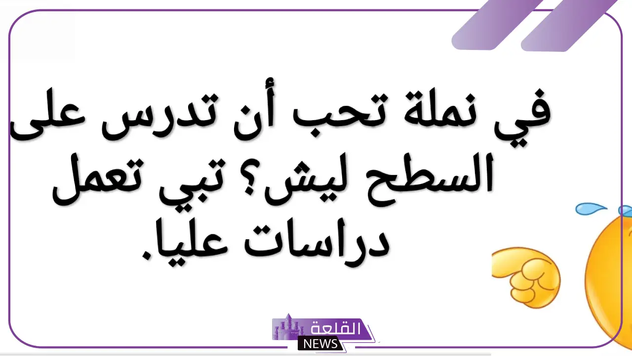 في نمله ماتت ليلة عرسها ليه؟ اعرف الإجابة 6 في نمله ماتت ليلة عرسها ليه؟ مضحكة
