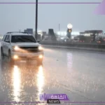 شاهد.. هطول الأمطار على المدينة المنورة وانخفاض درجات الحرارة