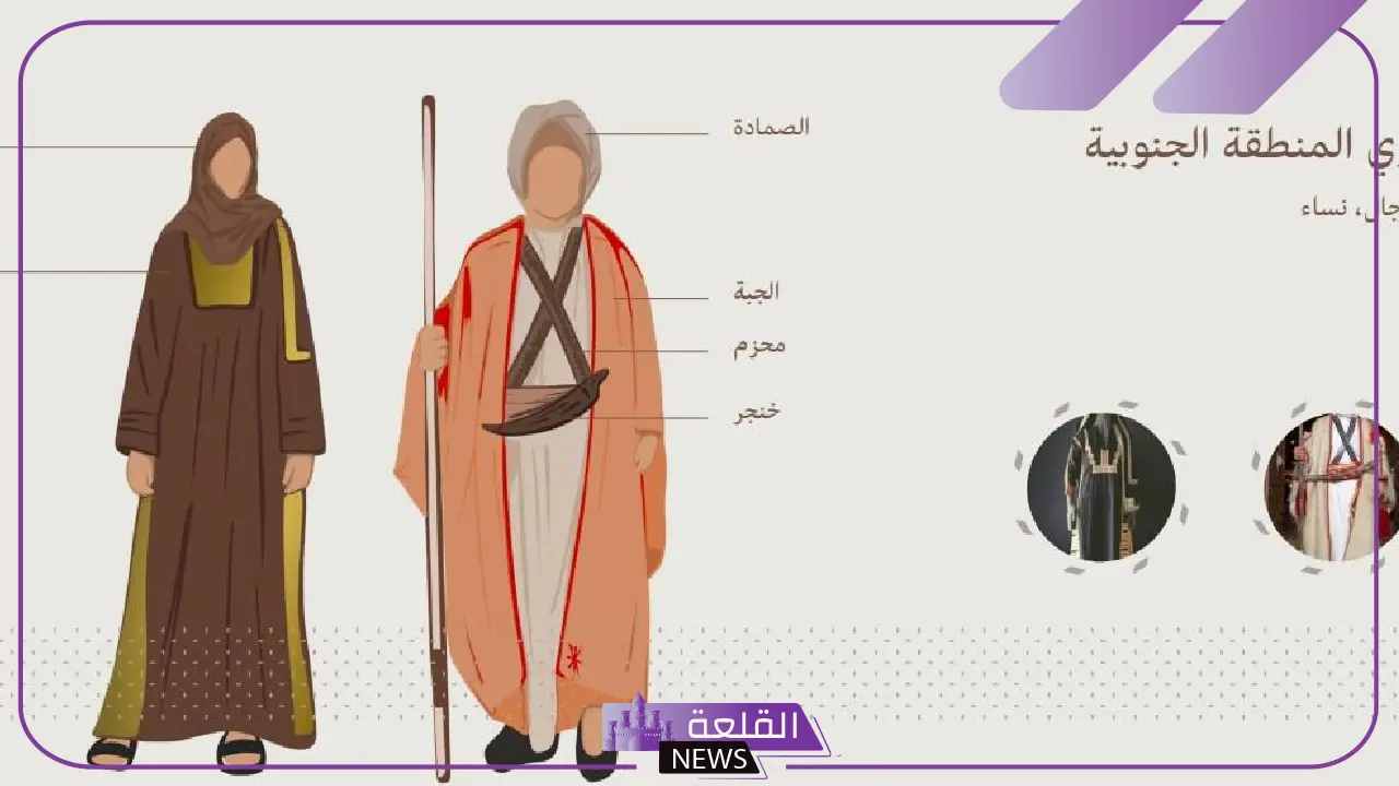 شاهد.. تصاميم أزياء وملابس يوم التأسيس السعودي 2025 لكل منطقة في المملكة 5 كيف ستكون ملابس يوم التأسيس السعودي هذا العام؟ شاهد التصاميم