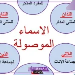 امثلة على الاسماء الموصولة واستخدامها وطرق اعرابها