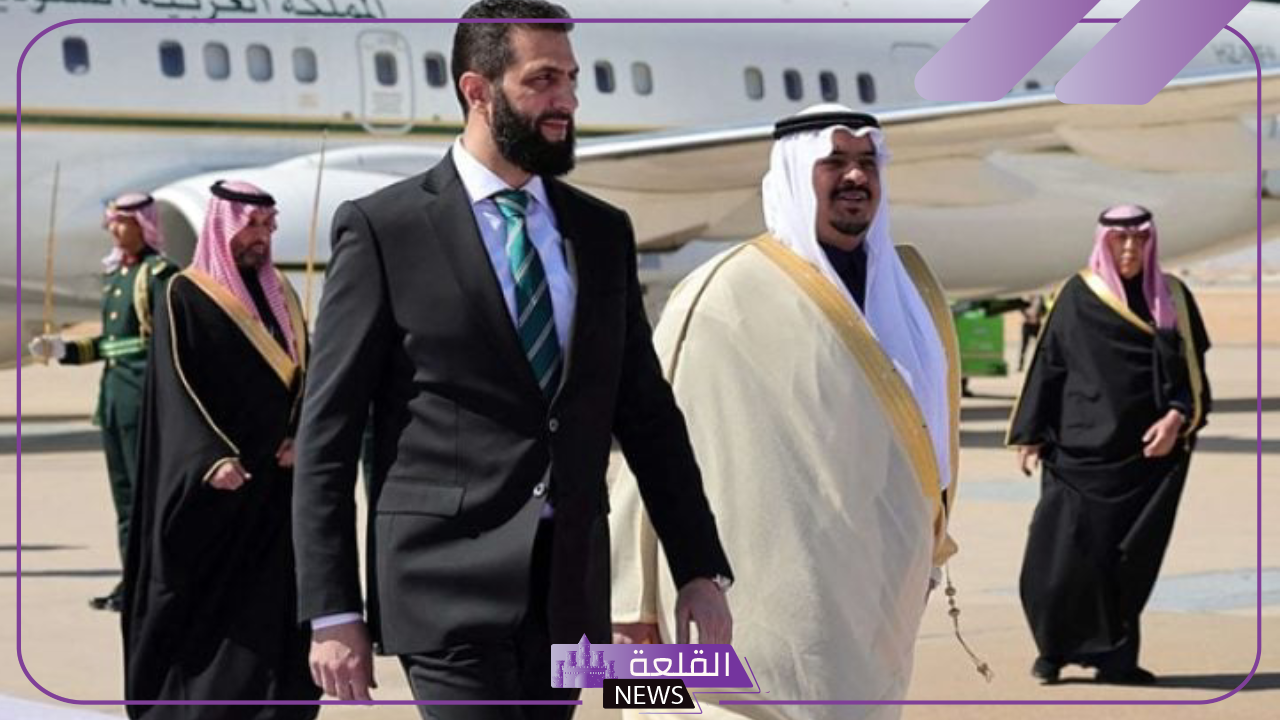 شاهد.. الرئيس السوري أحمد الشرع يصل إلى الرياض ويستقبله نائب أمير المنطقة