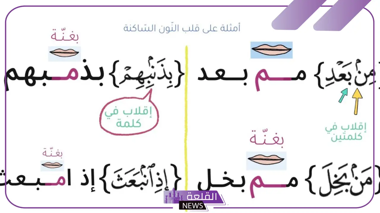 النون الساكنة والتنوين