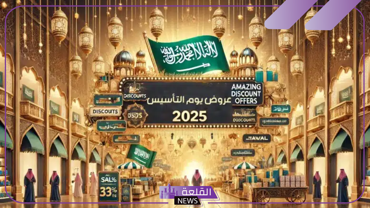 لا تفوت.. عروض يوم التأسيس السعودي في الشركات والفنادق والمتاجر 5 تخفيضات يوم التأسيس السعودي