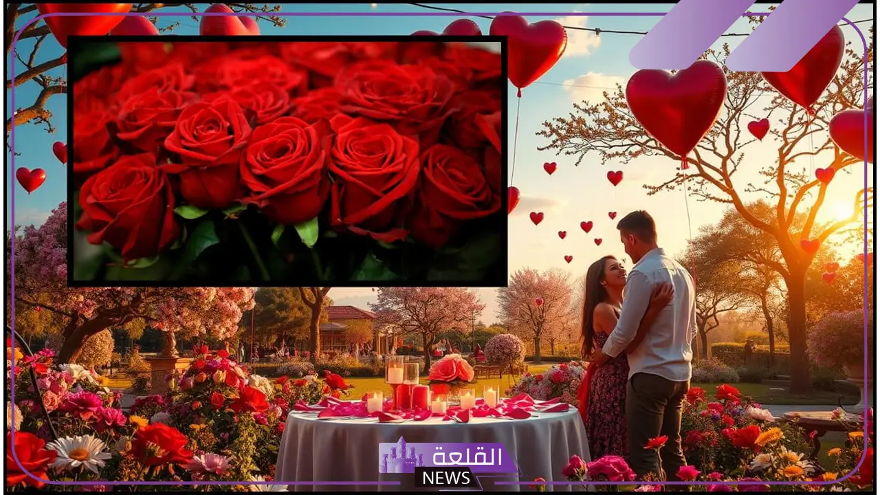 رومانسية جدًا.. أجمل صور عيد الحب جاهزة مكتوب عليها 2025 13 عيد الحب حب رومانسي