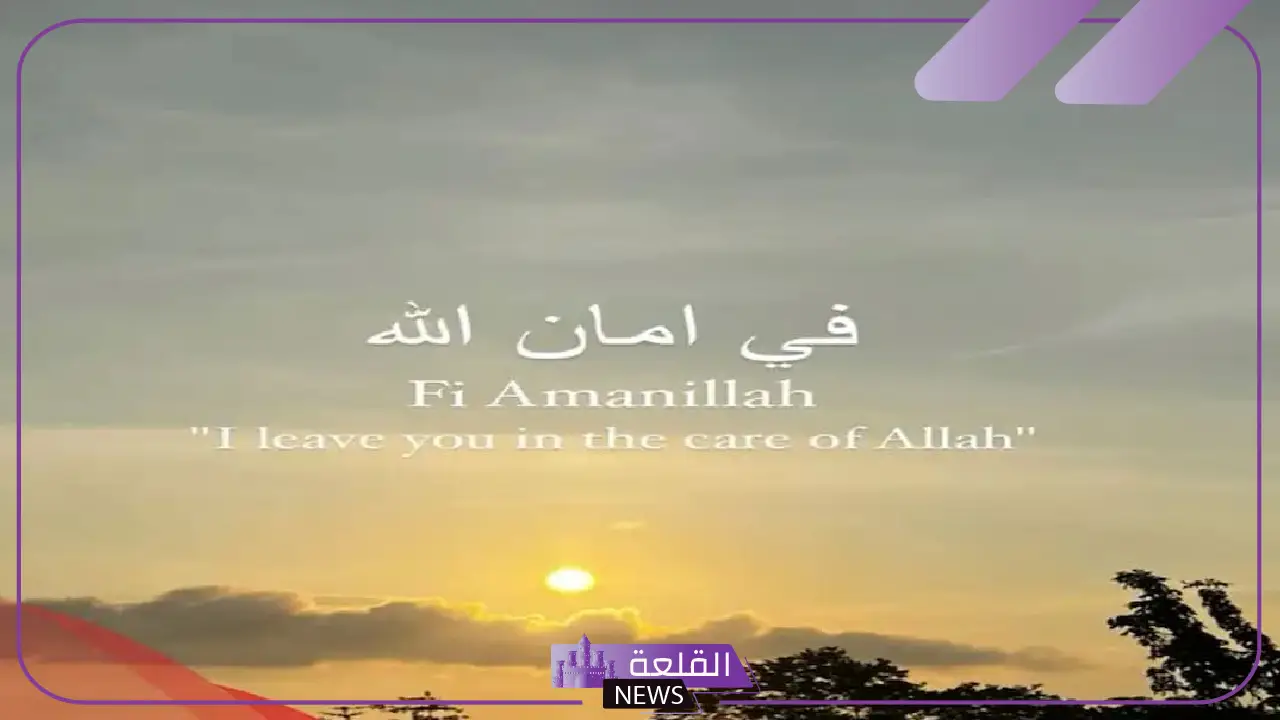 وش الرد على في امان الله؟ الرد على في حفظ الله 5 الردود المناسبة على عبارة في أمان الله
