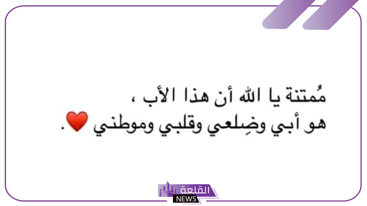 كلام جميل بحق الأب.. أجمل ما قيل عن الأب