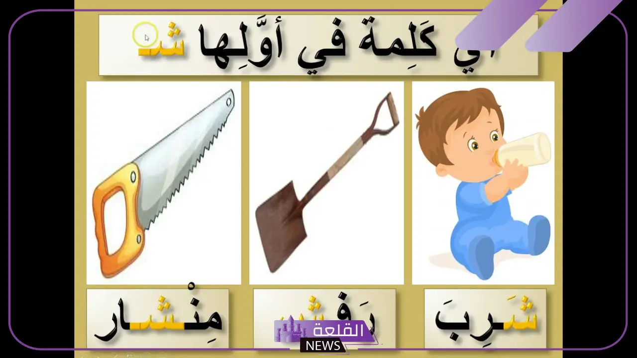 أشهر كلمات تبدا بحرف ش الشين، كلمات بحرف الشين في آخر الكلمة 6 كلمات عربية مبدوءة بالشين