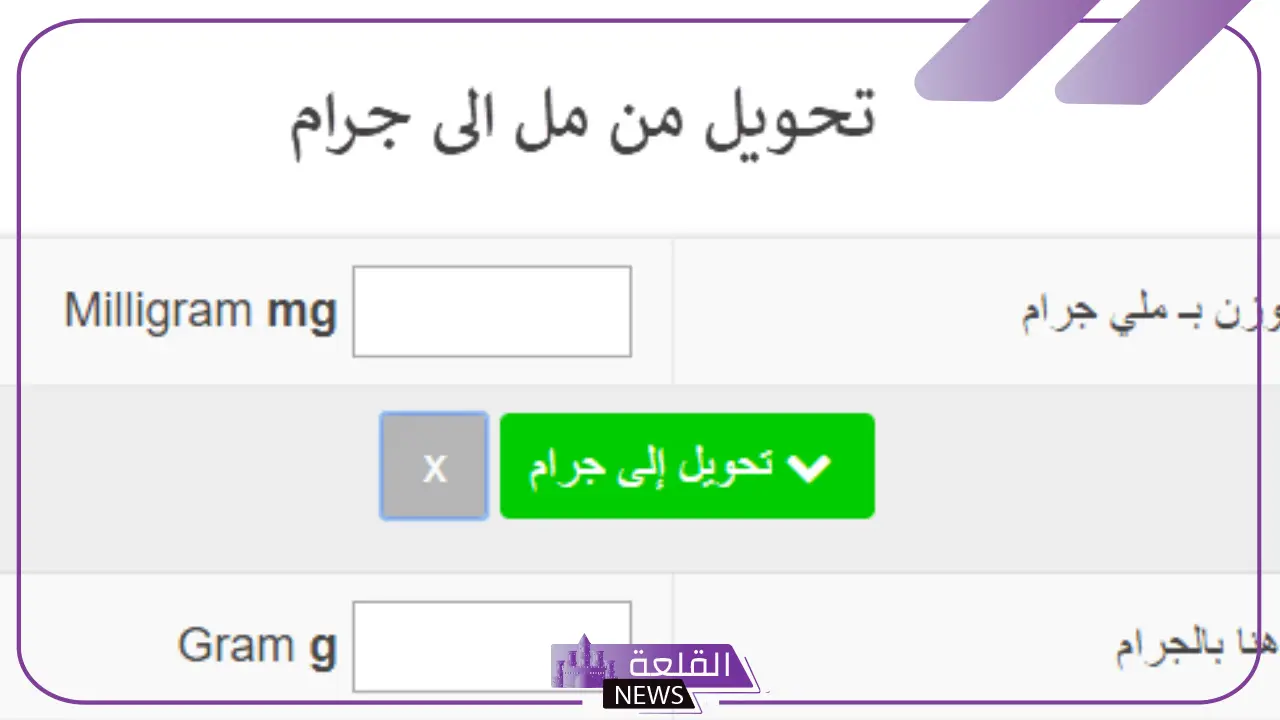 الجرام كم يساوي مليجرام؟.. استخدامات وحدات القياس الجرام والمليجرام 5 الجرام والمليجرام.. الفرق وكيفية التحويل بينهما