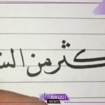 يمتاز خط الرقعة عن خط النسخ بطول حروفه وبماذا؟