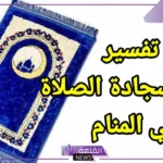 تفسير حلم سجادة الصلاة في المنام للرجل والمرأة لابن سيرين