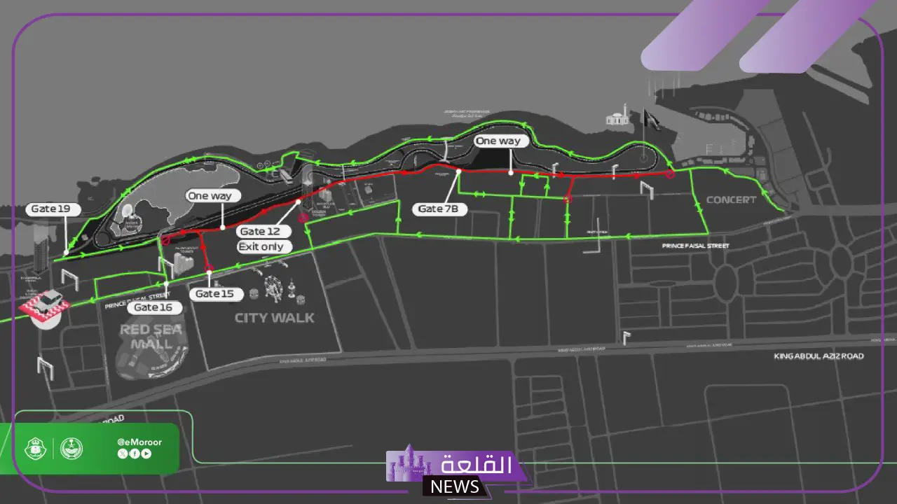 حتى نهاية أبريل.. قرار بإغلاق طريق كورنيش جدة الفرعي والطرق المؤدية إليه