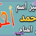 ما هو معنى اسم احمد في المنام لابن سيرين؟
