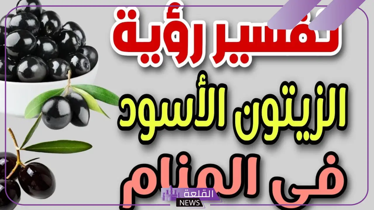 تفسير حلم الزيتون الاسود في المنام ورمزه لابن سيرين والنابلسي