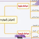 من العوامل البشرية المؤثرة في توزيع السكان في المملكة :
