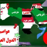 أسماء عواصم الدول العربية والأوروبية في العالم