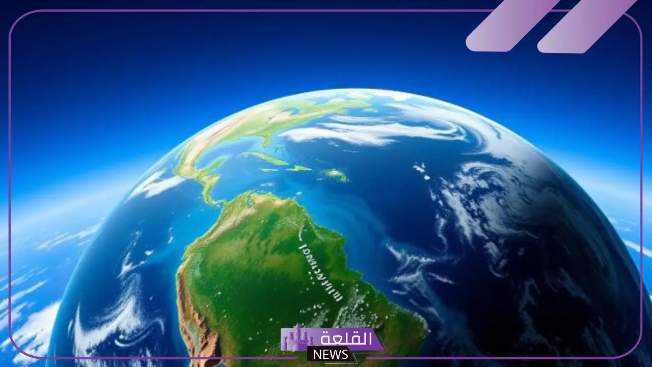 توزيع اليابس والماء على سطح الأرض