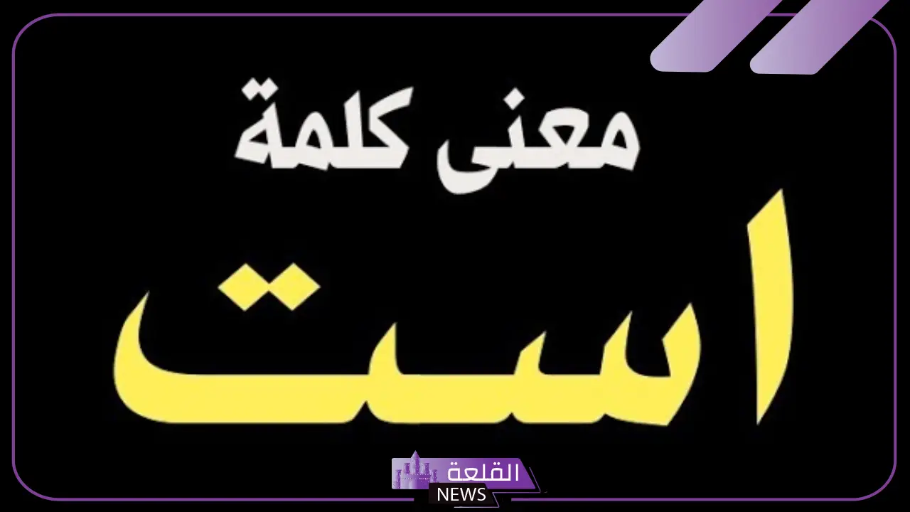 ما معنى كلمة است.. ما هي الاست في اللغة العربية؟ 5 ما هي الاست في اللغة العربية