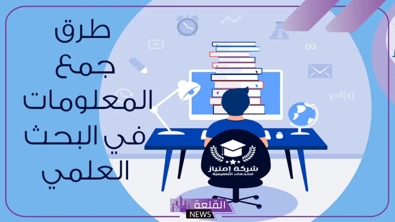 يحتاج الباحث لجمع المعلومات ومعالجتها واستثمارها في بحثه العلمي إلى: