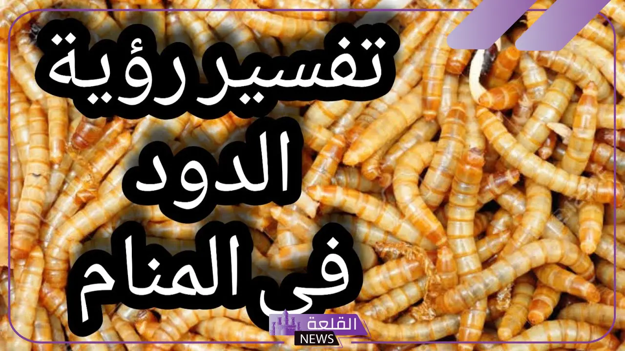 تفسير حلم خروج الدود من الجسم أو الدبر أو الفرج في المنام للعزباء 