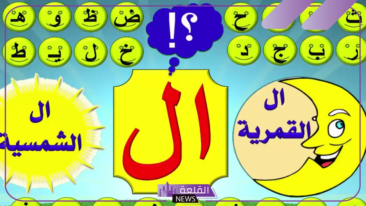 طريقة حفظ حروف الشمسية والقمرية للأطفال 22 طريقة حفظ حروف الشمسية والقمرية للأطفال