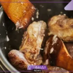 ما هي مدة طبخ اللحم في قدر الضغط الكهربائي؟